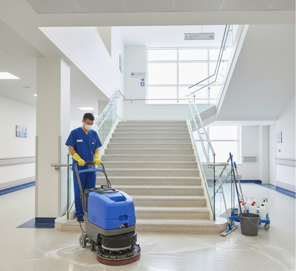 Treppenhausreinigung